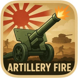 أيقونة Artillery Fire: WW2 Battles