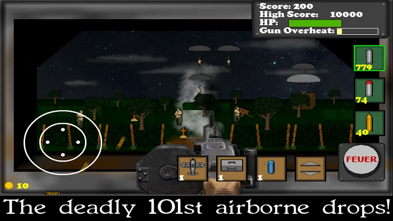 D-Day Gunner: WW2 Beach Battle screenshot