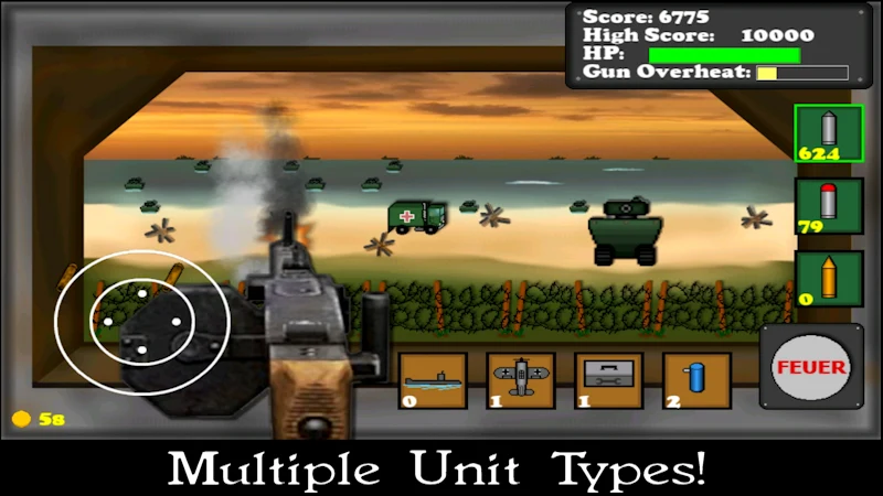 D-Day Gunner: WW2 Beach Battle screenshot