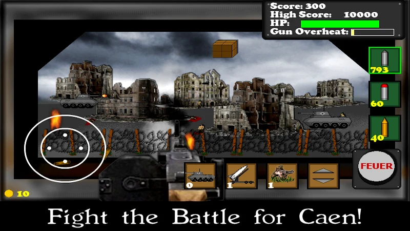 D-Day Gunner: WW2 Beach Battle screenshot