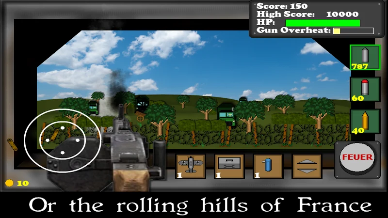 D-Day Gunner: WW2 Beach Battle screenshot